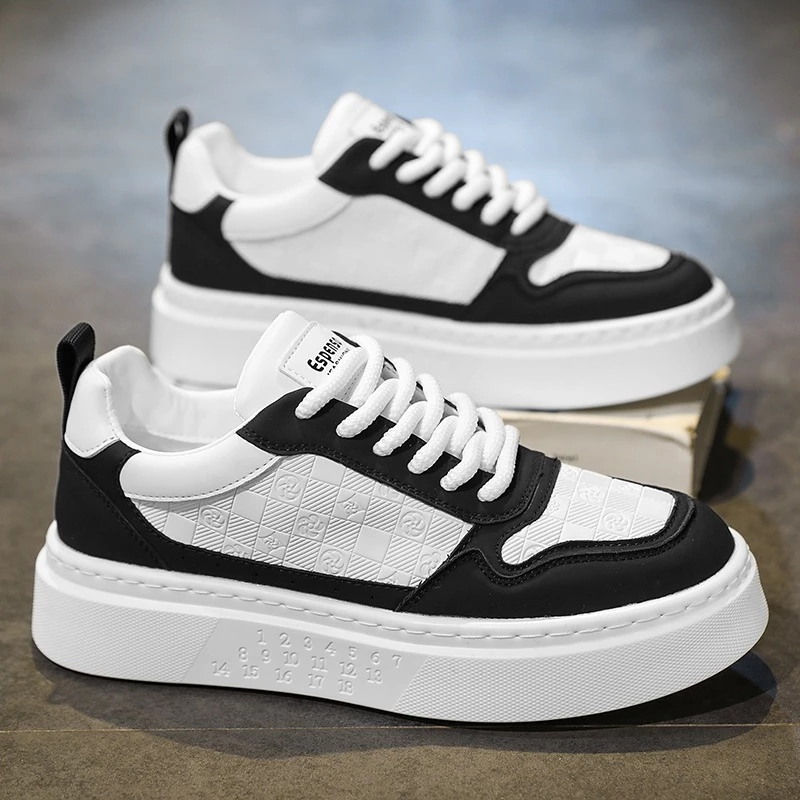 Giày Thể Thao Nam Sneaker Da PU Cao Cấp Bền Đẹp Trending 2024 MQ10